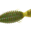 #115 Green Pumpkin / Purple & Green Flake