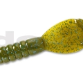 #71 Green Pumpkin / Blue Flake