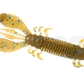 #71 Green Pumpkin / Blue Flake