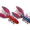 #23 Blue Glitter Red Glitter