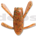 #131 Pumpkin Orange / Red & Green Flake