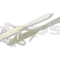 #31 White Clear / Silver Flake