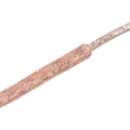 N8 Clear Pink/Silver Tinsel