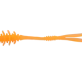 Glow Orange / Gold Flake
