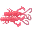 Glow Pink Silver Flake
