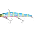 Blue Pink Glow Stripe