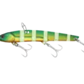 Green Gold Glow Stripe