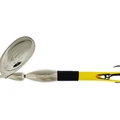Black/Flouro Yellow/Silver blade