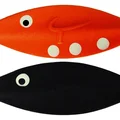 Black/Orange