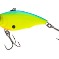 Matte Blue Back Chartreuse