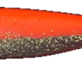 Orange Gold Glitter