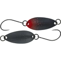 Mat Black Red Spot