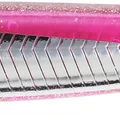 UV Clear Pink Silver Flash